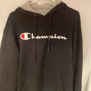 Champion black hoodie